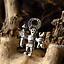 Odin amulet Uppland, verzilverd - Celtic Webmerchant