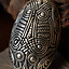 Schildkröte Brosche Dorestad, versilbert - Celtic Webmerchant