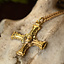 Cuthbert cross gilded pewter - Celtic Webmerchant