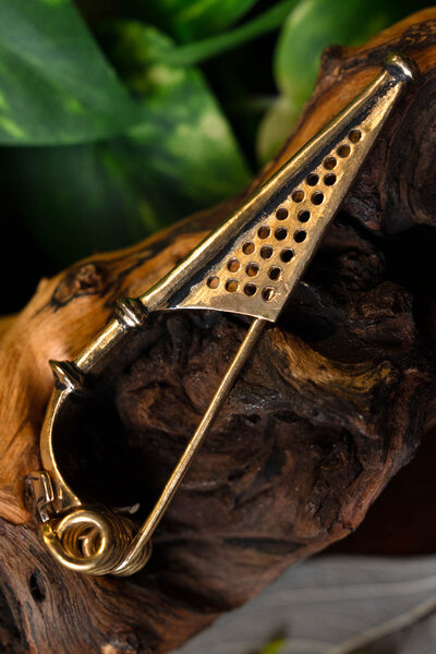 Germansk fibula 1. århundrede e.Kr.. - Celtic Webmerchant