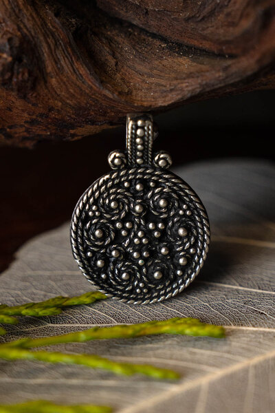 amulette Birka tombe 943, argentait - Celtic Webmerchant