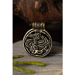 9. wieku Birka amulet, brąz - Celtic Webmerchant