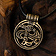 9. wieku Birka amulet, brąz - Celtic Webmerchant