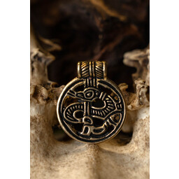 9. wieku Birka amulet, brąz - Celtic Webmerchant