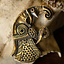 Germansk ravn broche Gotland, til venstre, bronze - Celtic Webmerchant