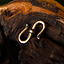 crochet de bijoux Viking, 2,5x1,2 cm - Celtic Webmerchant