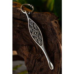 cucchiaio orecchio Birka, tomba 523, argentato - Celtic Webmerchant
