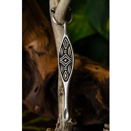cucchiaio orecchio Birka, tomba 523, argentato - Celtic Webmerchant
