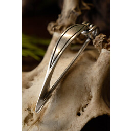 Celtic fibula 3. - 1. århundrede f.Kr., forsølvede. - Celtic Webmerchant