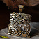 Caractère ornemental Bronze chiens Cûchulainn - Celtic Webmerchant