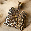 Caractère ornemental Bronze chiens Cûchulainn - Celtic Webmerchant
