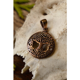Verknoteter Baum des Lebens, Bronze - Celtic Webmerchant