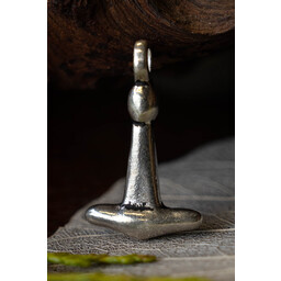 Haithabu Thors Hammer, versilbert - Celtic Webmerchant