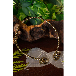 Torque with Celtic spirals - Celtic Webmerchant
