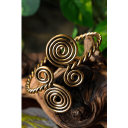 Celtic górna bransoletka z spirale - Celtic Webmerchant