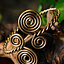 Keltisk øverste armbånd med spiraler - Celtic Webmerchant