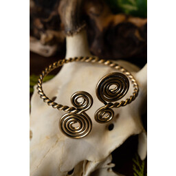 Celtic górna bransoletka z spirale - Celtic Webmerchant