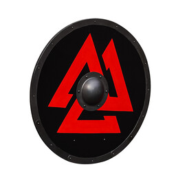 Tarcza wikingów z orzechem Valknut - Celtic Webmerchant