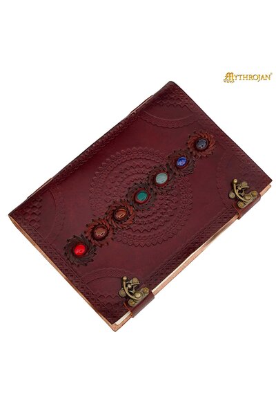 Sevenstone Leder-Notizbuch - Celtic Webmerchant