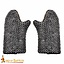 Mitaines en cotte de mailles XIIIe-XIVe siècle, anneaux plats, rivets ronds - Celtic Webmerchant