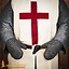 Chainmail mittens 13th-14th century, flat rings, round rivets - Celtic Webmerchant
