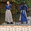 Linen medieval apron - Celtic Webmerchant
