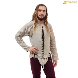 Pourpoint del siglo XIV al XV, Lana, Natural - Celtic Webmerchant