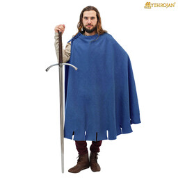 14de eeuwse mantel Bockstenman, wol, blauw - Celtic Webmerchant