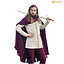 14th Century Bocksten Man cloak, wool, wine red - Celtic Webmerchant