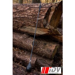 LARP Arrow, Round Headed, nero-rosso - Celtic Webmerchant