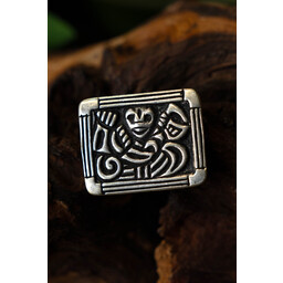 Vikingriembeslag Adelsö, verzilverd - Celtic Webmerchant