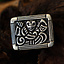 Viking Gürtelbeschlag Adelsö, versilberter - Celtic Webmerchant