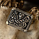 Vikingriembeslag Adelsö, verzilverd - Celtic Webmerchant