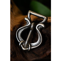 Rusvik belt buckle, silvered - Celtic Webmerchant