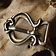 Rusvik belt buckle, silvered - Celtic Webmerchant