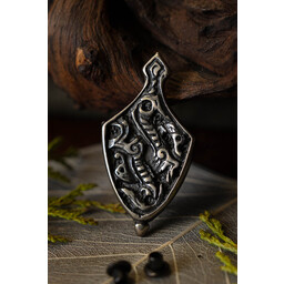 Belt end band djur, brons färg - Celtic Webmerchant