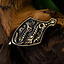 Belt end band djur, brons färg - Celtic Webmerchant