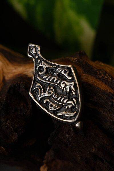 Bandende binden Tiere, Bronzefarbe - Celtic Webmerchant