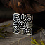 Arabic Viking jewel, silvered - Celtic Webmerchant
