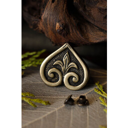 Heart-shaped Viking belt fitting - Celtic Webmerchant