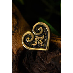 Hjerteformet Viking bæltedekoration - Celtic Webmerchant