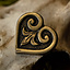 Hjärtformade Viking bältesbeslag - Celtic Webmerchant