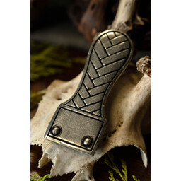 Riembeslag migratieperiode, verzilverd brons - Celtic Webmerchant