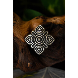 De Viking ajuste Birka cinturón, plateado - Celtic Webmerchant