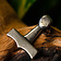 Thor's hammer Sejro, silvered - Celtic Webmerchant