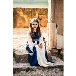 Abito da ragazza Ariane blu-bianco - Celtic Webmerchant