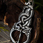 Hebilla Vikinga serpiente Midgard - Celtic Webmerchant