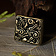 Belt fitting backward-looking animal - Celtic Webmerchant