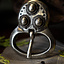 Alemannic belt buckle Niederstotzingen, silvered - Celtic Webmerchant