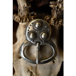 Alemanniske bæltespænde Niederstotzingen, forsølvede - Celtic Webmerchant